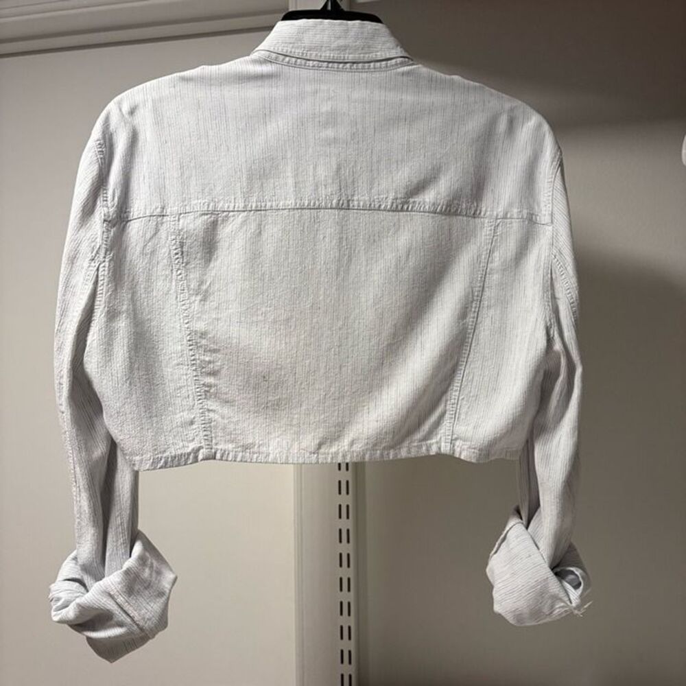 Vintage Versace Oxford Button Down Shirt Reworked Designer - Picture 8 of 10